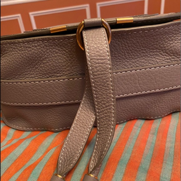 “SOLD” CHLOE MARCIE MEDIUM LEATHER CROSSBODY - Picture 8 of 14